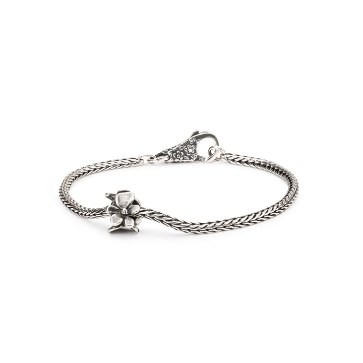 Bead Trollbeads Viola di Febbraio in argento TAGBE-00028 | RomanoGioielli