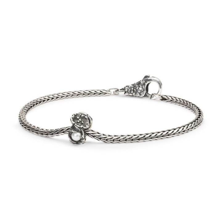 Bead Trollbeads Fragola Fiorita di Maggio in argento TAGBE-00031
