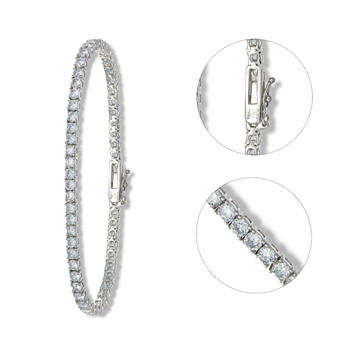 Bracciale Tennis Ultima Edizione in argento BA01292 - RomanoGioielli
