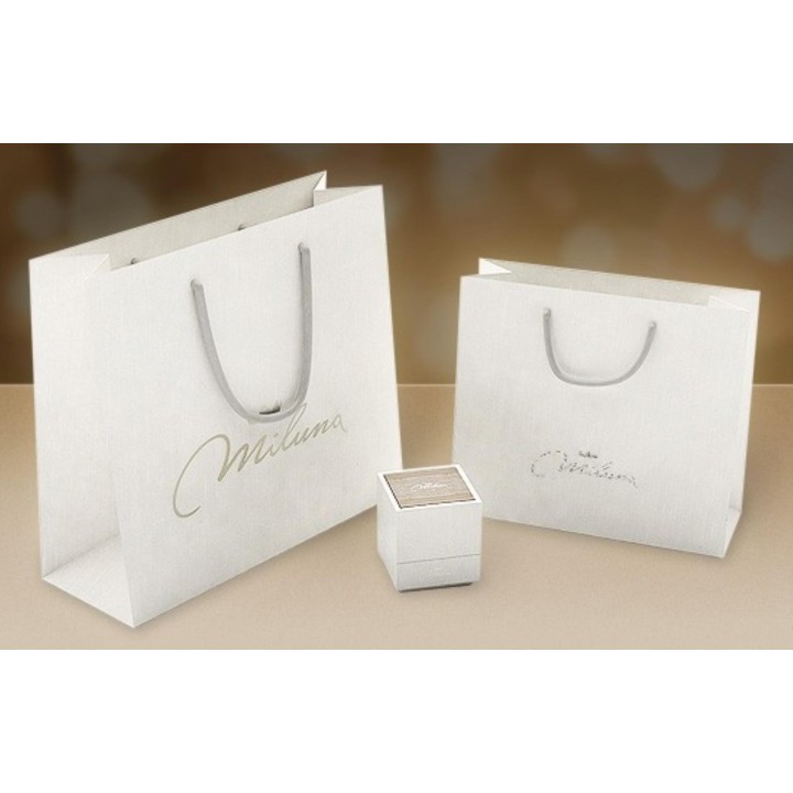 Anello donna Miluna in oro bianco PLI981 - RomanoGioielli