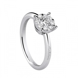 Anello solitario SALVINI Daphne in oro 18kt - 20041171 | RomanoGioielli