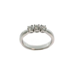 Anello trilogy in oro 18kt SALVINI - 20031023 | RomanoGioielli