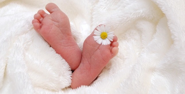 Photo of tiny feet